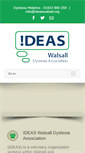 Mobile Screenshot of ideaswalsall.org